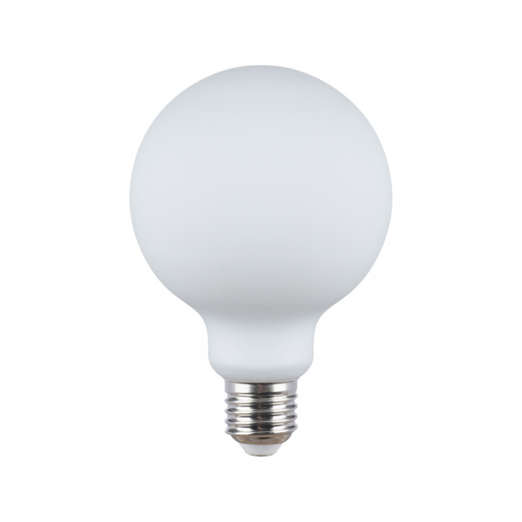 E27 9W 3000K G95 MILKY