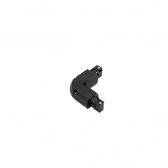 3 phase track - L joint - black